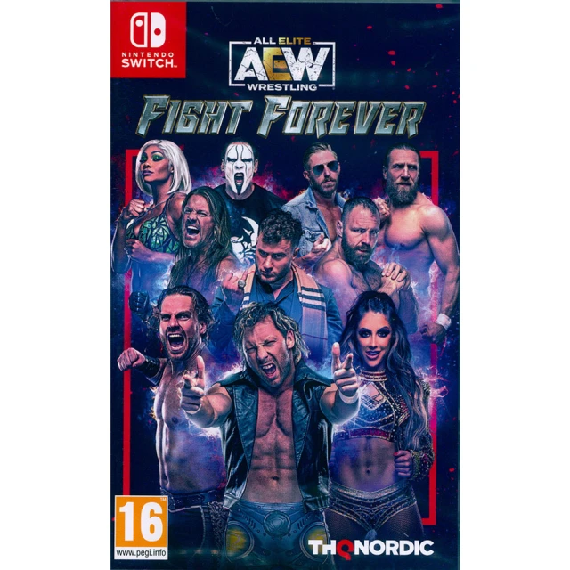 Nintendo 任天堂 NS Switch 全精英摔角: 戰無止境 AEW: Fight Forever(中英日文歐版)