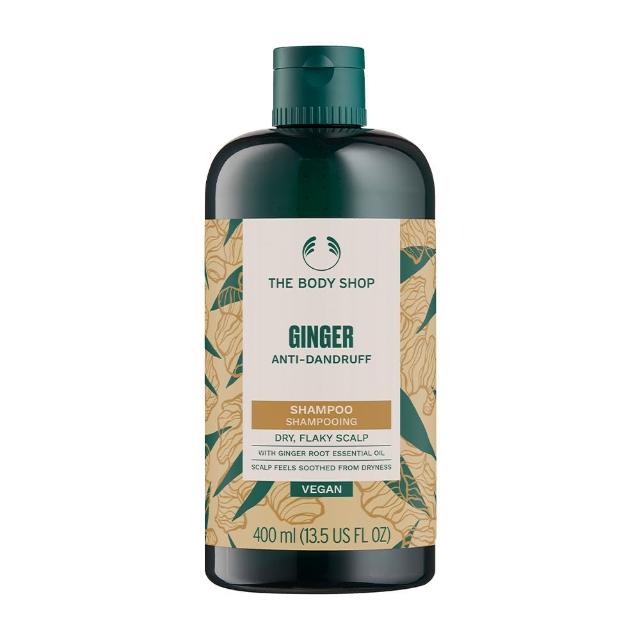 【THE BODY SHOP 美體小舖】薑根鏗活調理洗髮精-400ML