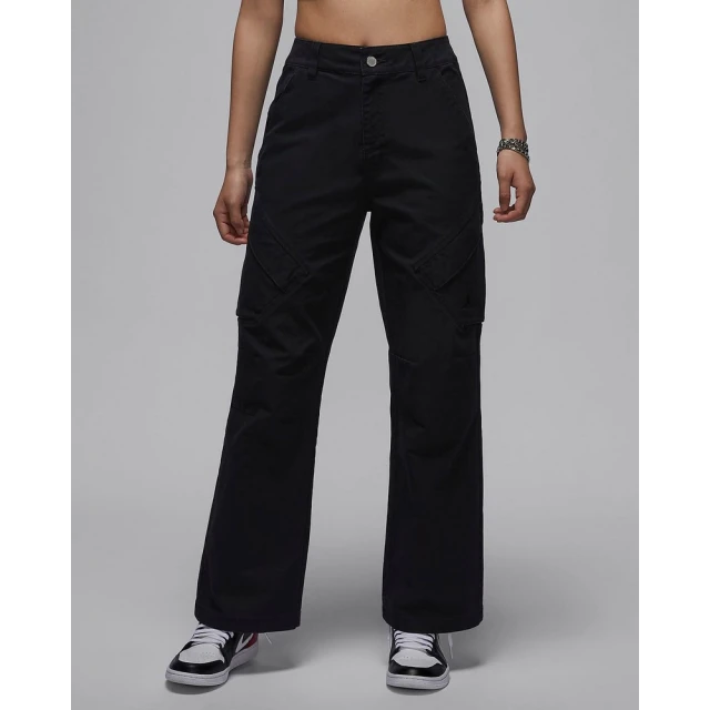 NIKE 耐吉 喬丹 長褲 棉褲 運動褲 休閒褲 女款 AS W J FLT CHICAGO PANT 24 黑色(FV7099010)