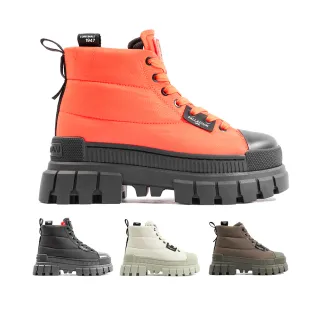 【Palladium】REVOLT BOOT OVERCUSH尼龍暴牙靴/厚底鞋/休閒鞋/防水鞋/女鞋-四色任選