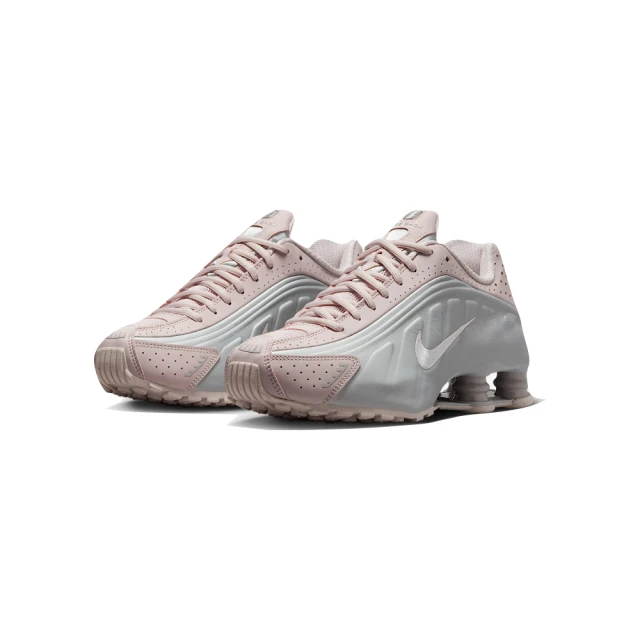 NIKE 耐吉 W Nike Shox R4 Barely Rose 櫻花粉 AR3565-600(增高 復古 彈簧鞋 運動鞋 休閒鞋 女鞋)