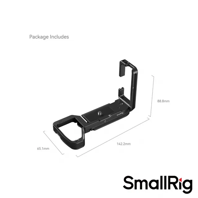 【SmallRig 斯莫格】3660B 半籠 相機 L板承架 L型支架 適用 Sony A7R5 A74 A7S3 A7R4C(正成公司貨)
