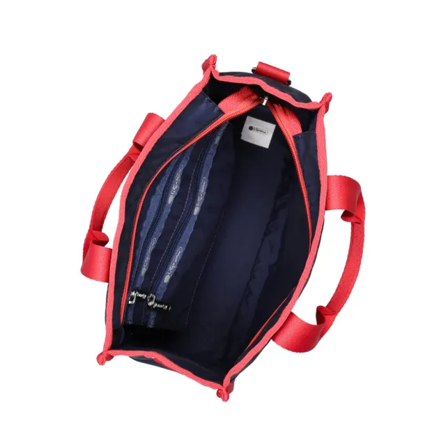 【Lesportsac】中型直式托特包 購物袋 送禮 禮物 推薦 女包(復古波浪)