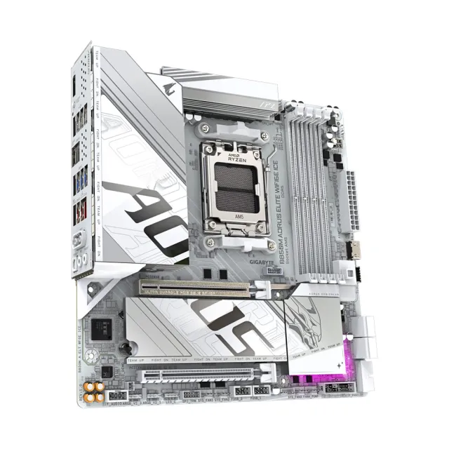 【GIGABYTE 技嘉】B850M A ELT WF6E ICE AMD主機板