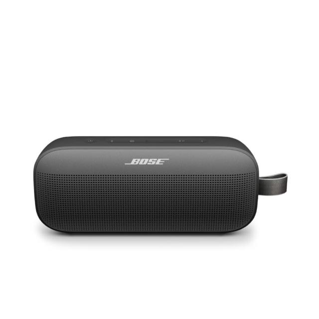 【BOSE】Soundlink Flex Ⅱ 防水防塵IP67 織帶掛環輕巧可攜式藍牙揚聲器 黑色(第二代)