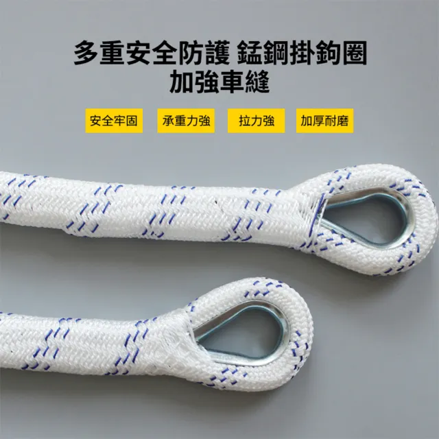【HTQ】消防軟梯繩梯 10米(逃生梯 救援梯 高空作業攀爬梯 家用樹脂 逃生梯 戶外攀岩)
