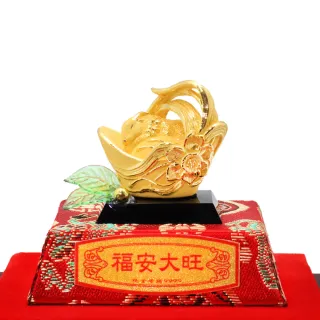 【生活金藝】富裕一生-兔 黃金擺件(金重足1.68錢)