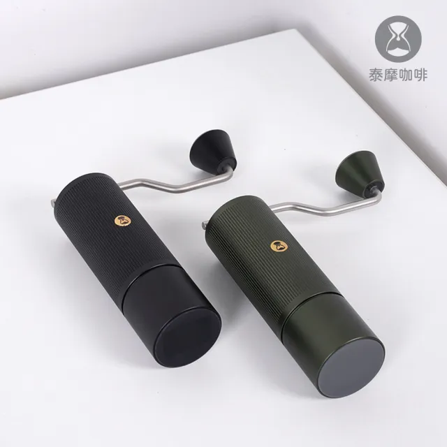 【TIMEMORE 泰摩】泰摩咖啡 栗子X lite磨豆機-曜石黑 /狩獵綠(手搖磨豆機 不鏽鋼刀盤)