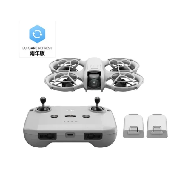 【DJI】Neo暢飛套裝+2年版Care組 空拍機/無人機 ｜脫控飛行玩法多元｜一鍵起飛新手必備