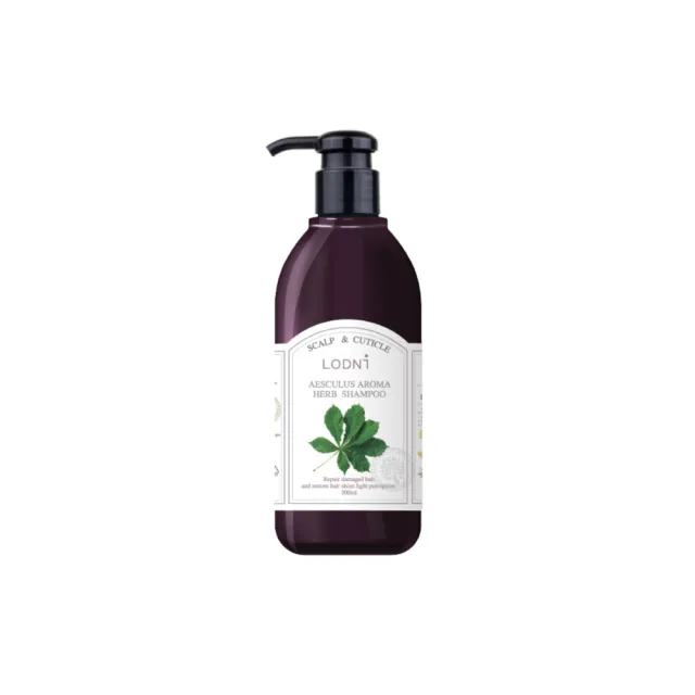 【LODNI 蘿德妮】七葉樹草本洗髮精300mL(油性、乾癢頭皮適用)