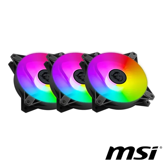 【MSI 微星】MAG F120 ARGB-3RB 機殼散熱風扇