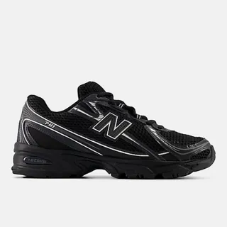 【NEW BALANCE】NB 740 休閒鞋 復古鞋 休閒鞋 運動鞋 情侶鞋 新春款 男鞋 女鞋 黑色(U740BM2-D)
