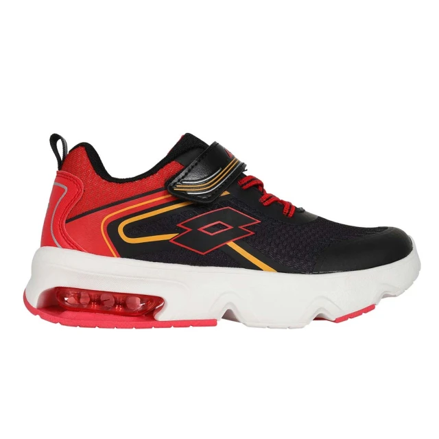 LOTTOLOTTO 20-23.5CM_男女大童氣墊慢跑鞋-慢跑 運動 訓練 氣墊 反光(LT5AKR9210)