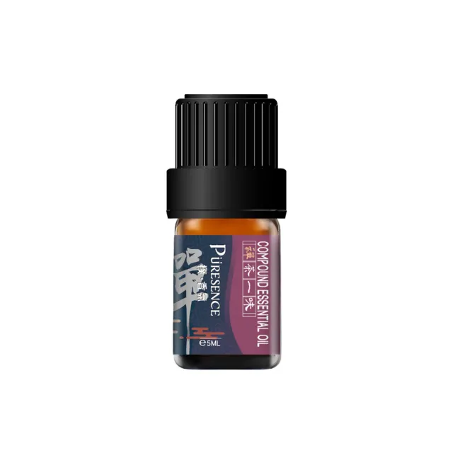 【PURESENCE 樸香氛】禪茶一味複方精油5ml(放鬆 招財 開運 醒目薰衣草 西印度檀香)