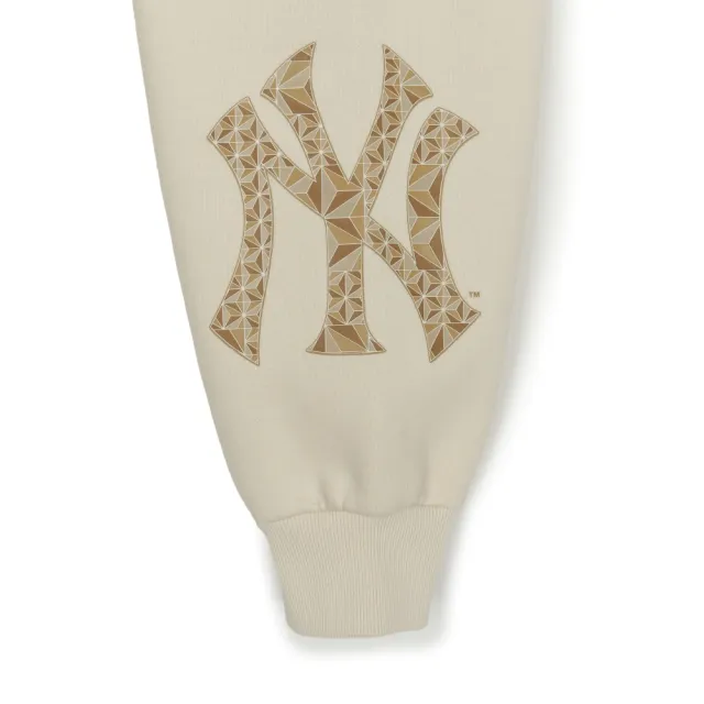 【MLB】運動褲 休閒長褲 Monogram系列 紐約洋基隊(3APTM0746-50CRD)