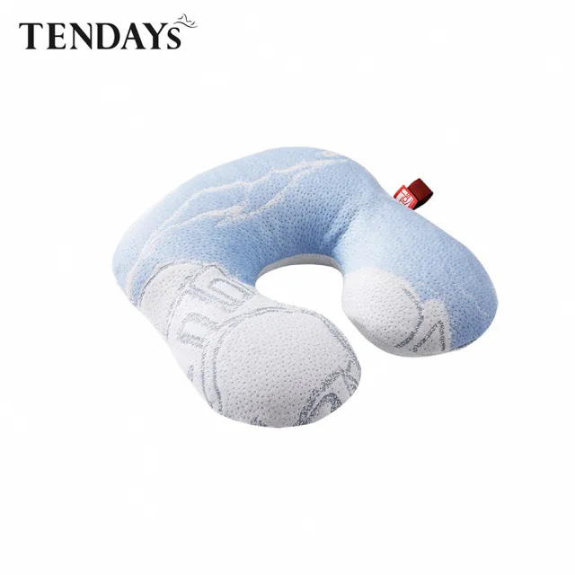 【TENDAYS】希臘風情紓壓頸部萬用枕10cm(旅行/午睡適用)