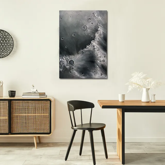 【御畫房】當代國家級展覽畫家 抽象系列手繪油畫70×100cm(DB-026)