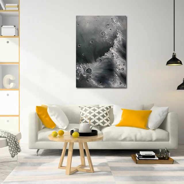 【御畫房】當代國家級展覽畫家 抽象系列手繪油畫70×100cm(DB-026)