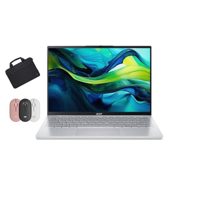 【Acer 宏碁】筆電包/滑鼠組★14吋Ultra 5 輕薄AI筆電(Swift Lite/SFL14-54M/Ultra 5-115U/16G/512G/W11)
