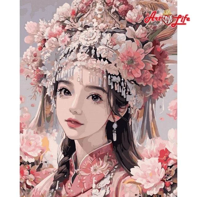 【ArtLife 藝術生活】DT148風的少女40*50CM