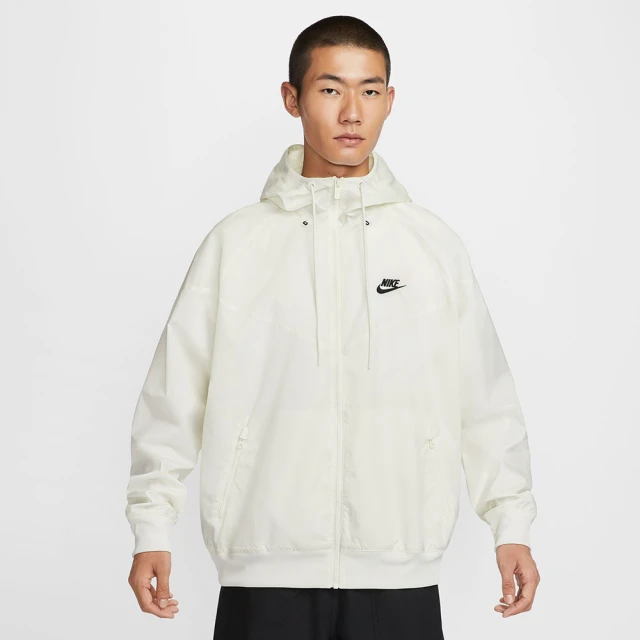 NIKE 耐吉 外套 男款 運動連帽外套 風衣外套 AS M NK WVN LND WR HD JKT 米 DA0002-135