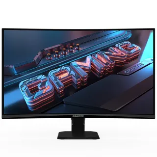【GIGABYTE 技嘉】GS27QCA 27型 VA 2K 180Hz 曲面電競螢幕(1500R/TUV護眼/HDR/FreeSync)