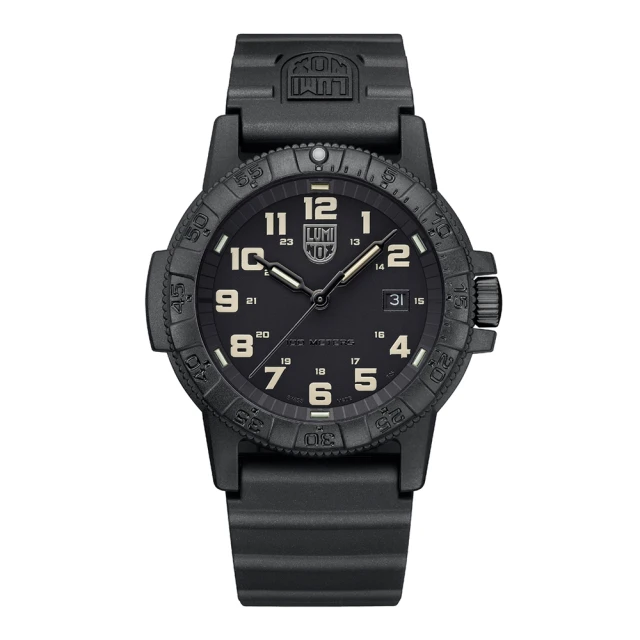 【LUMINOX 雷明時】Leatherback Sea Turtle Giant革龜運動腕錶 – 黑卡其(0330)