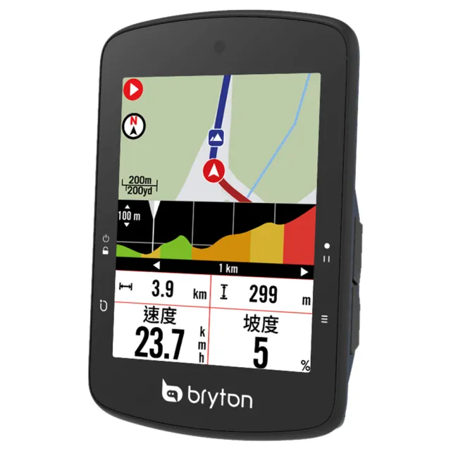 【BRYTON】Bryton Rider S510T GPS自行車錶 含心跳帶/踏頻/速度感測器