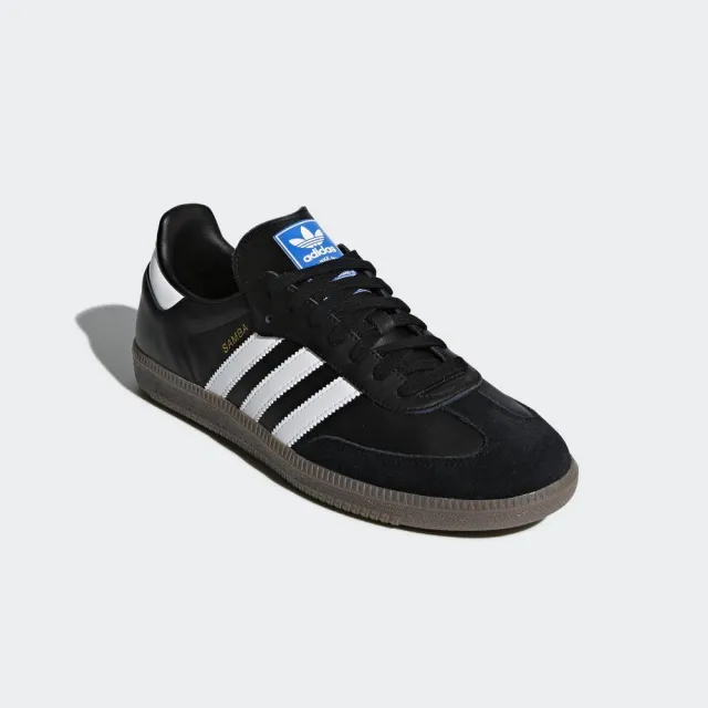 【adidas 愛迪達】SAMBA OG 經典鞋(ORIGINALS 休閒鞋 B75806白/B75807黑)