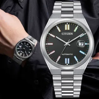 【CITIZEN 星辰】Mechanical系列 TSUYOSA 時尚機械腕錶 618 年中慶 禮物(NJ0151-53E)