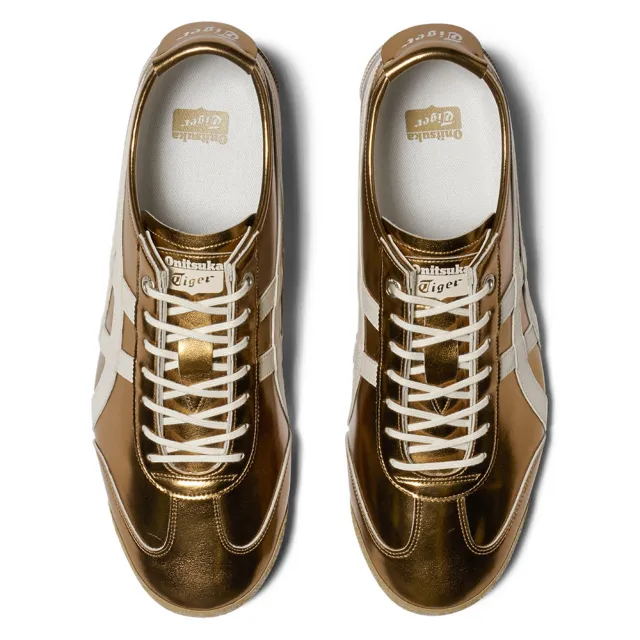Onitsuka Tiger】鬼塚虎金屬感金棕色MEXICO 66 SD 休閒鞋(1183C468-200