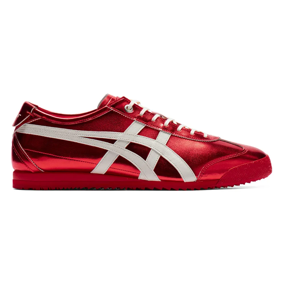 Onitsuka Tiger】鬼塚虎官方旗艦店金屬感紅色MEXICO 66 SD