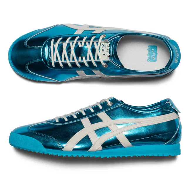 Onitsuka Tiger】鬼塚虎金屬感藍色MEXICO 66 SD 休閒鞋(1183C468-300