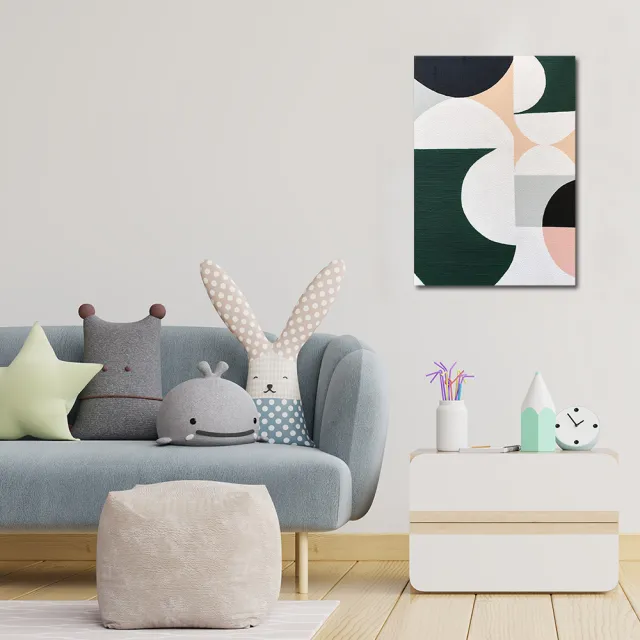 【御畫房】當代國家級展覽畫家 抽象系列手繪油畫70×100cm(DB-051)