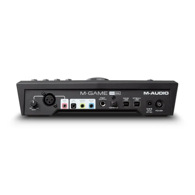 【M-AUDIO】M-GAME RGB DUAL 遊戲直播 混音器 錄音介面 公司貨(遊戲混音直播)