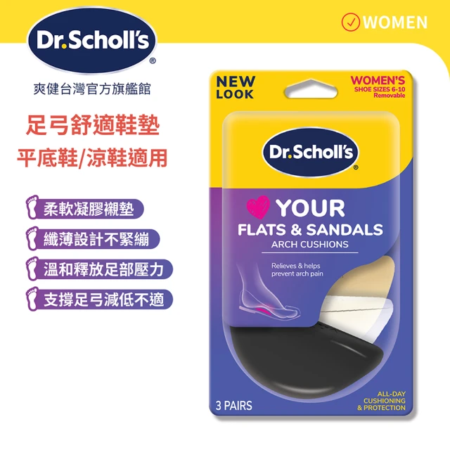 Scholl 爽健 24小時多動向新科技鞋墊(男/女用) 推