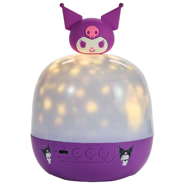 【SANRIO 三麗鷗】大耳狗 酷洛米 造型投影小夜燈 星空投影燈(兒童生日禮物氣氛燈 插電款)