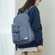 【plain-me】霧感尼龍立體多口袋後背包 PLN3031-242(男女後背包 包包 登山包 防潑水 媽媽包)