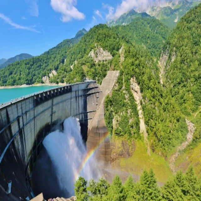 北陸立山黑部雪壁 初夏繡球花季.牧歌高原花卉.風早之里.合掌