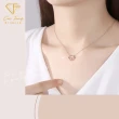 【CF鑽飾】項鍊 莫桑鑽《星辰》(10分 雙十慶限定  鑽石 項鏈 求婚 生日 禮物)