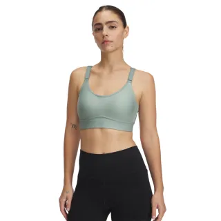 【UNDER ARMOUR】UA官方直營 女 Infinity 中衝擊運動內衣_1384123-348(綠色)