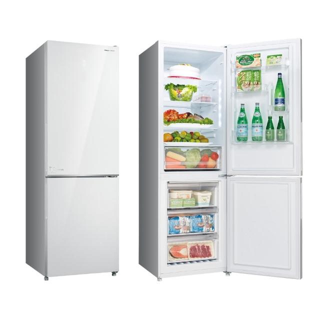 【SANLUX 台灣三洋】325公升 1級能效 雙門下冷凍變頻冰箱I(SR-V350BF)