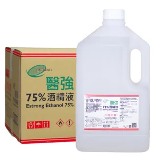 【醫強】75%酒精液 6桶組(4000ml/桶)