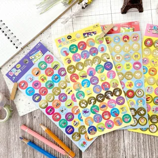 【SEASON 四季紙品禮品】燙金集點貼紙(TZ3019-01~04)