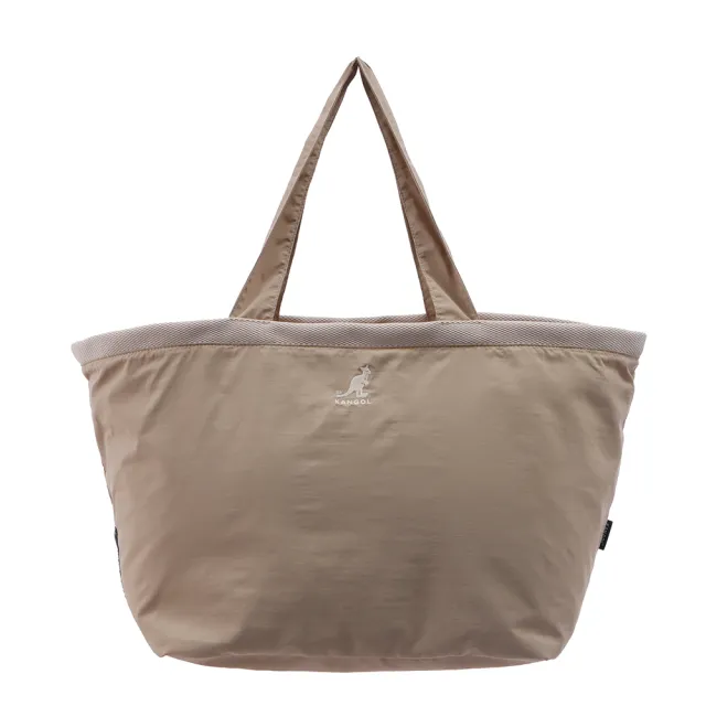 【KANGOL】袋鼠 繡花LOGO托特包 65251703