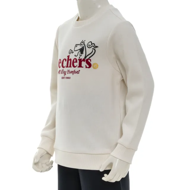 【SKECHERS】男童長袖衛衣(L125B009-01SV)