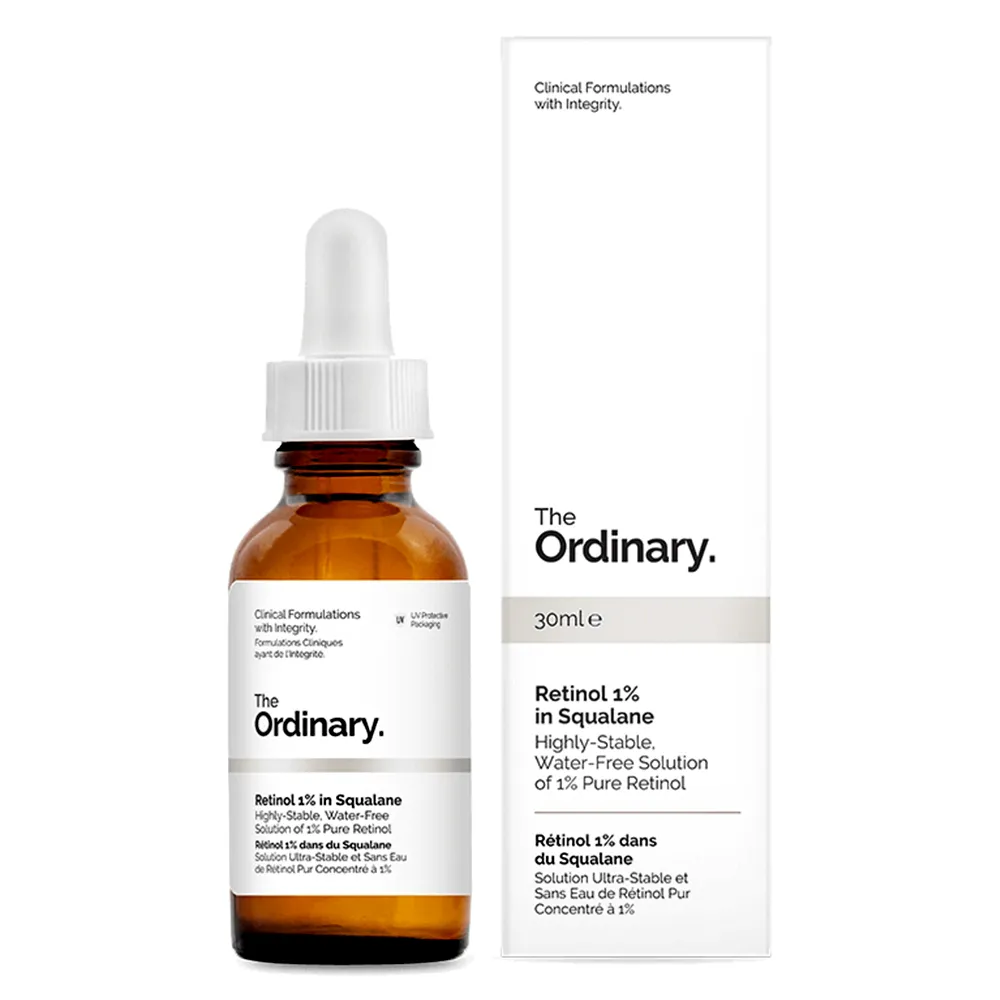 【The Ordinary】視黃醇 1% 角鯊修復精華(贈帶槍茱麗葉系列香水5ml)