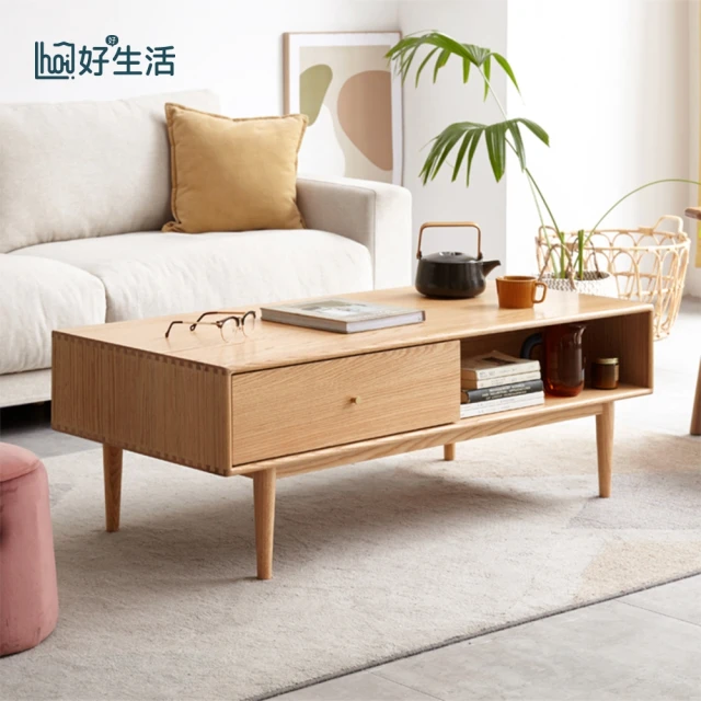 MINE 家居 茶几 茶几桌 100% 純實木100*60*