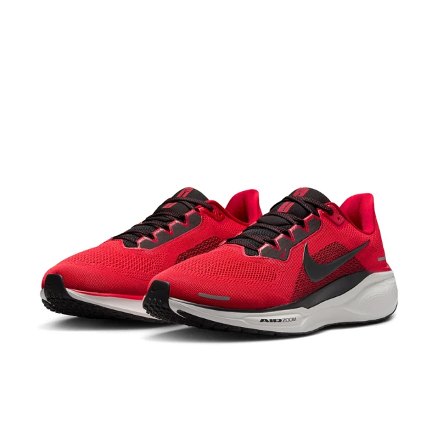 NIKE 耐吉 慢跑鞋 男鞋 運動鞋 緩震 小飛馬 AIR ZOOM PEGASUS 41 紅黑 FD2722-602