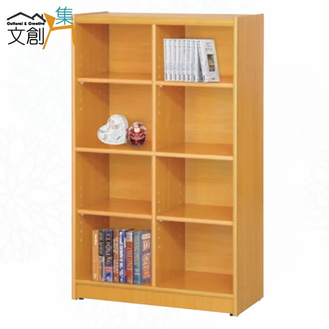 文創集 喜鵲2.7尺四門二抽書櫃好評推薦